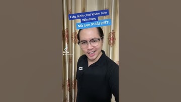 Câu lệnh chơi khăm bạn bè cực hay trên Windows #Shorts