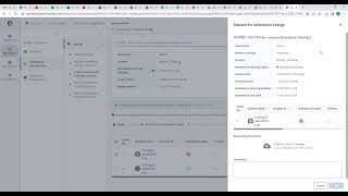 6. Raise Attendance Change Request