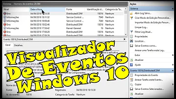 Como visualizar erros do Windows?