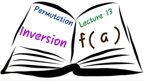 Permutation-Inversion of every element-Group Theory-IIT JAM- CSIR NET-Bsc