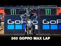 360 GoPro MAX Lap with Jago Geerts  - MXGP of Latvia 2020 #motocross