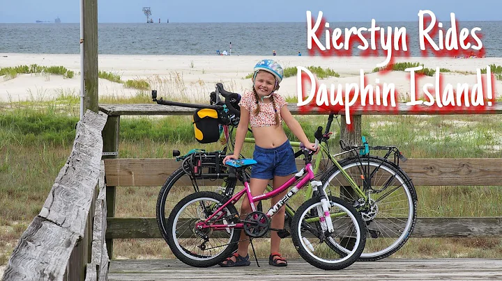 Kierstyn Rides Dauphin Island!