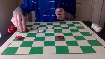 Attacking and defending a checkers elbow
