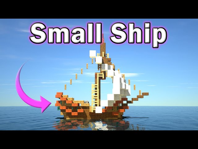 Minecraft Sailing Ship Blueprints