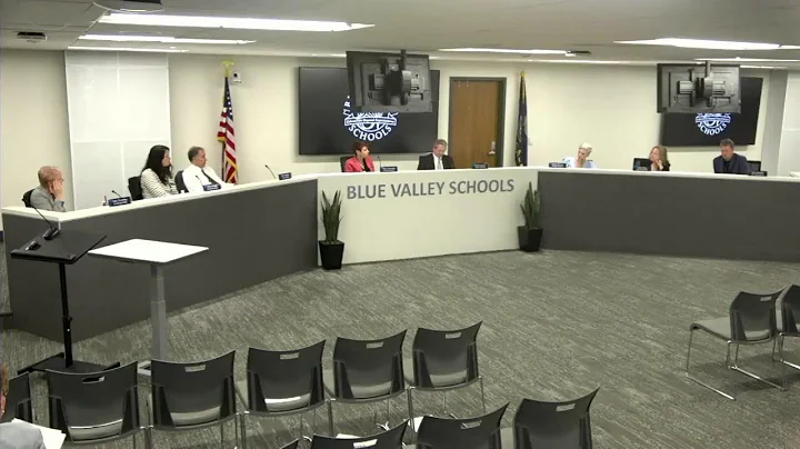 Blue Valley Board of Education Meeting 5-9-2022