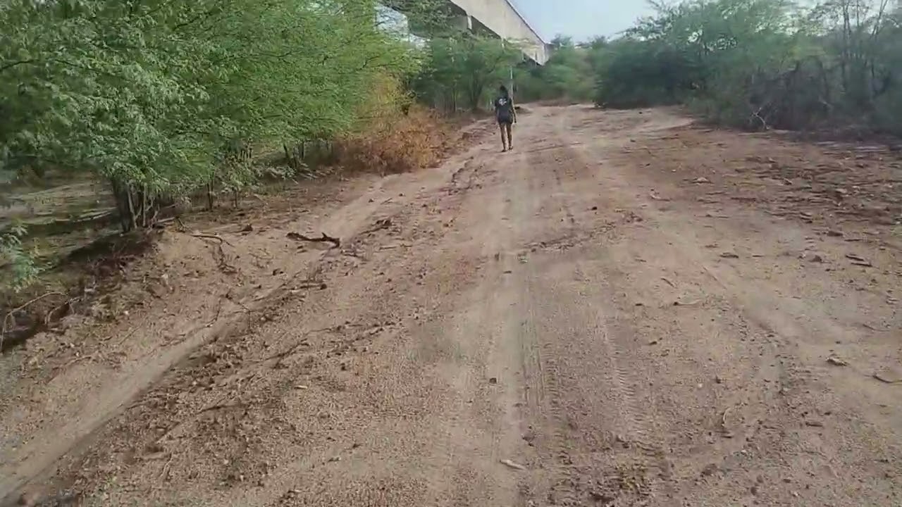 Mostrando como é o caminho que faço pra ir trabalhar/mas como foi as chuvas aqui.