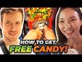 HOW TO GET FREE CANDY - JAKENBAKE IN LA