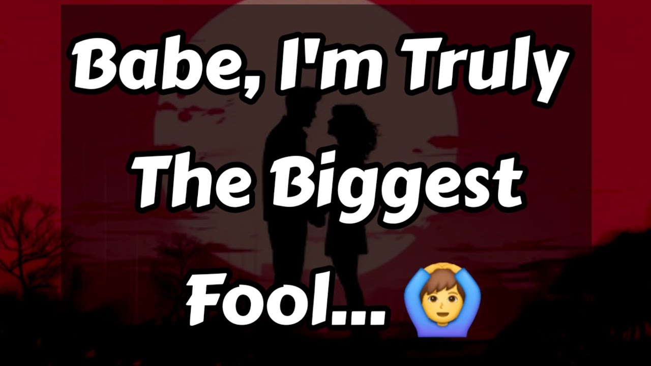 Дорогая, я настоящий дурак... 🙆‍♂️🤦‍♂️😦😧😖😣🥺🥹 || Пишите в личку, чтобы получать любовные письма 💌🫂...