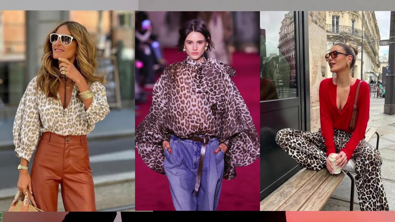 ОСЕНЬ-ЗИМА 2025-2026. Анималистичные принты, перья, кожа, деним и металлик!