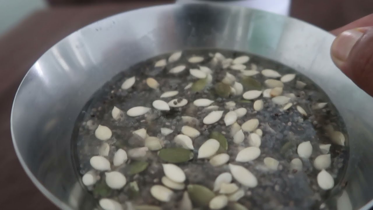 Seed mix high fiber and high Protein very healthy smoothie recipe in Hindi