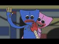 Player slaps huggy wuggy  kissy missy  poppy playtime animation meme