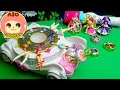 PreCure♥Meanyman Lot's of Legs!? Appears the Curious Rainbow Carriage!! Kids Anime Toy ASOBOOM!