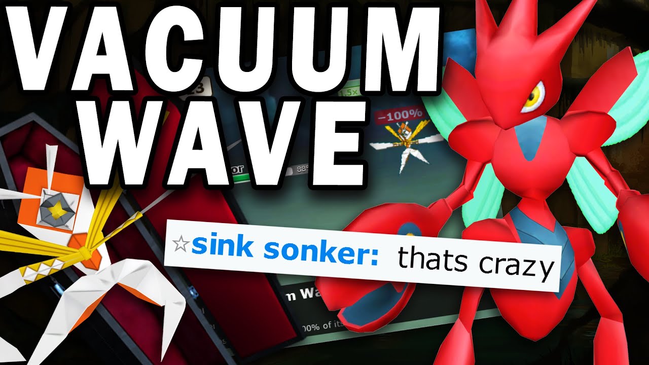 VACUUM WAVE SCIZOR DESTROYS EVERY KARTANA YouTube