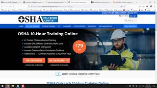 How to Get Your OSHA 10 Certification Online Fast & Easy