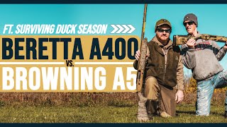 Browning A5 VS Beretta A400 Xtreme Plus | Shotgun Showdown with Surviving Duck Season