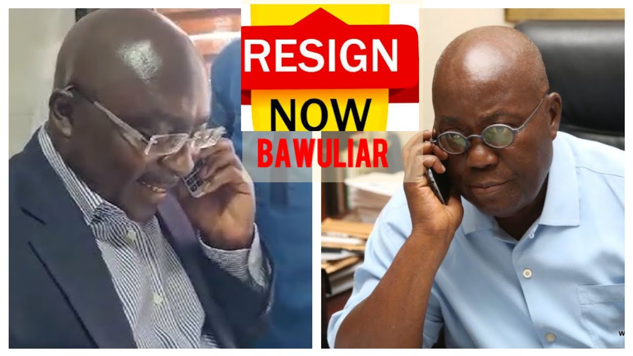 BREAK! Nana Addo Phone Call To Bawumia To RESIGN Over Liar Tag - YouTube
