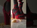 Satisfying Crushing Crunchy Chips With Heels Foward &amp; Reverse Crushing #highheels