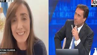 VICTORIA VILLARRUEL con EDUARDO FEINMANN