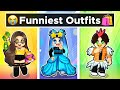 Our FUNNIEST Outfits in Roblox Fashion Famous!