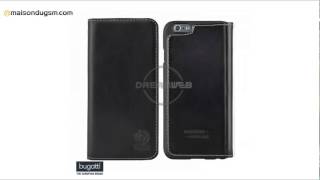 Etui iPhone 6 Bugatti BookCover Oslo Noir