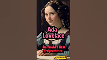 The world's first programmer - Ada Lovelace #history #biography #shorts #ai #programming #science