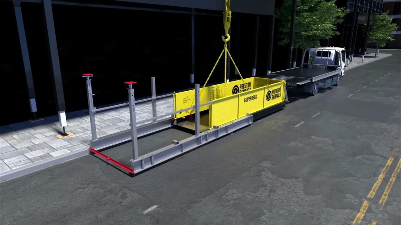 Preston Rentals Superdeck Flat Packed YouTube