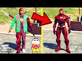 Franklin finding 1 to 1000000000 flash in gta 5  shinchan and chop