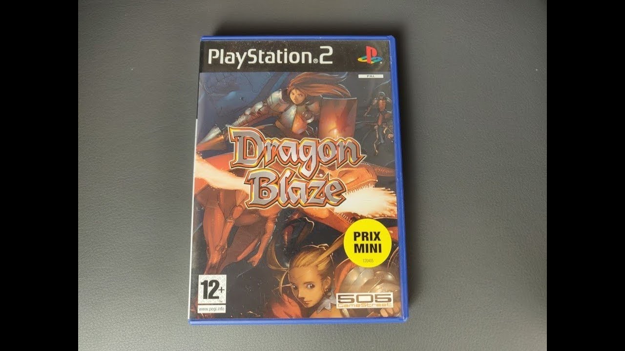 Dragon Blaze - PS2 - PAL Français - Complet Boîtier Livret - Édité Par Psikyo