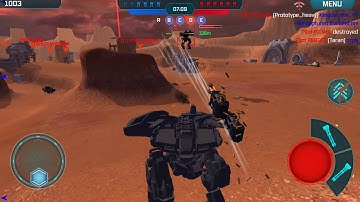 Test Server War Robots 2.8.0 (207) New Heavy Robot Prototype and Rogatka Updated