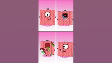 Sprunki Numberblocks 100 Phase 4#sprunki #numberblocks #incredibox