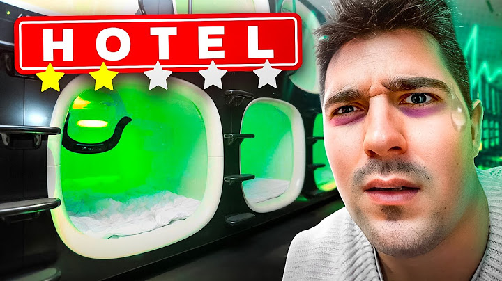 JE RÉALISE UNE EXPÉRIENCE DU SOMMEIL 😴(Hotel Capsule)