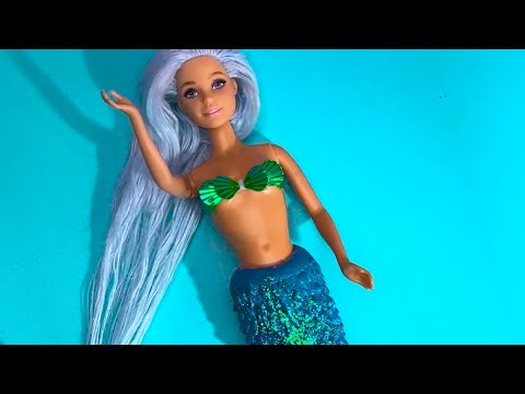 DIY a mermaid doll #shorts