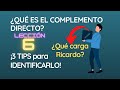 ¿CÓMO identificar el Complemento Directo? 🚀 3 TIPS | (Ahora SÍ) ¿Qué es el Complemento Directo?