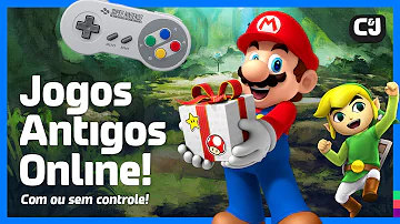 Como jogar online jogos antigos?
