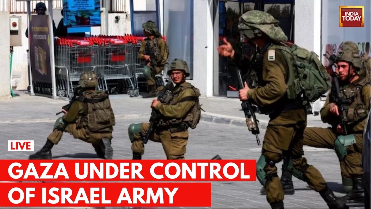 Israel Palestine War Updates LIVE: Israeli Army Enters Gaza To ...