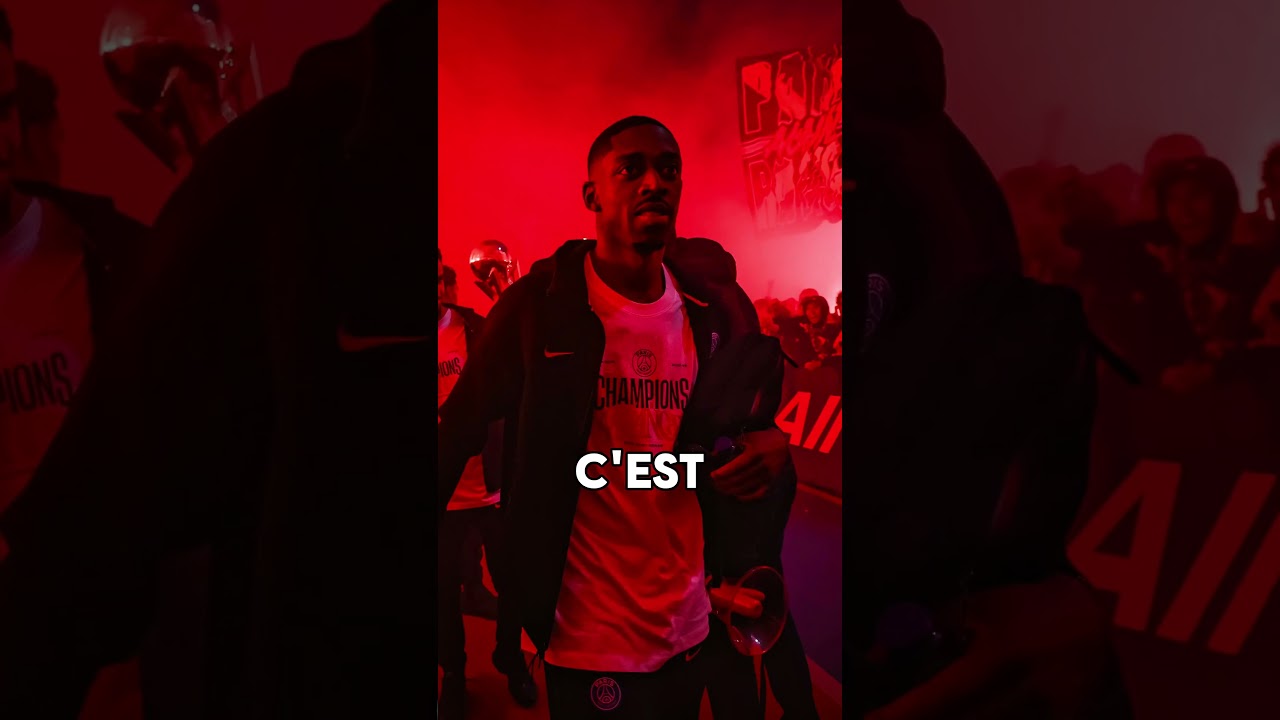 pourquoi Ousmane Dembélé n'a pas reçu de médaille de la Ligue 1 ? 🎖❌️ #football #dembele #psg