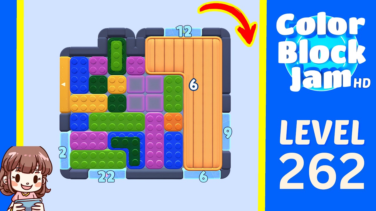 Color Block Jam Level 262 Solution Walkthrough - YouTube