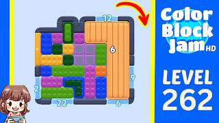 Color Block Jam Level 262 Solution Walkthrough