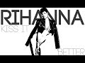 Rihanna - Kiss It Better ( 5 keys- Piano Karaoke, Synced, Lyrics /  Sing Along