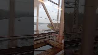 Вид из электрички на канал им. Москвы. Яхрома. Дорога на Дмитров. Московская обл. #прогулка #россия