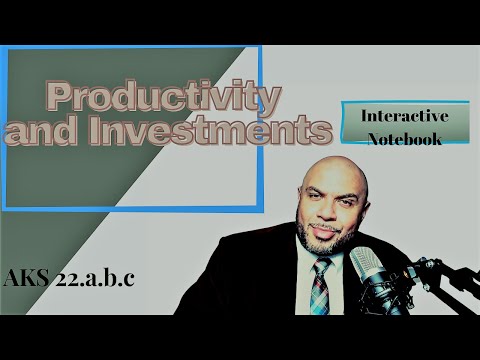 Productivity and Investment in Technology and Education