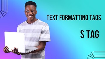 Mastering HTML: Strikethrough Text with the s Tag