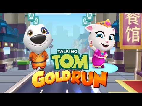 talking-tom-gold-run---kung-fu-hank-vs-princess-angela-run-flying-world-2019