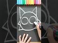 Drawing Wenda Sprunki with White Posca Markers!