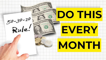 How to Use 50/30/20 Budgeting Rule | FREE Budget Spreadsheet