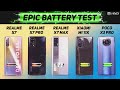 Realme X7 Max vs Mi 11x, Realme X7, X7 Pro Battery Drain Test | Charging Test | Gaming Test [Hindi]