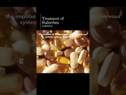 Treatment of Sialorrhea