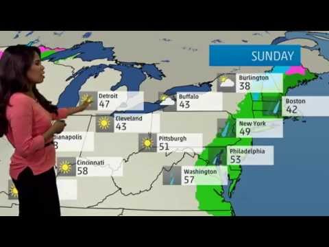 New York City's Weather Forecast for March 26, 2014 - YouTube