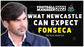 Paulo Fonseca Tactics - What Newcastle United Expect - FM22 tactics | Football Manager 2022