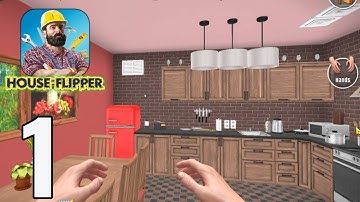 House Flipper Mobile - Gameplay Walkthrough Part 1 - Tutorial ( iOS, Android )